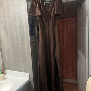 Birdy Grey Brown Maxi Dress